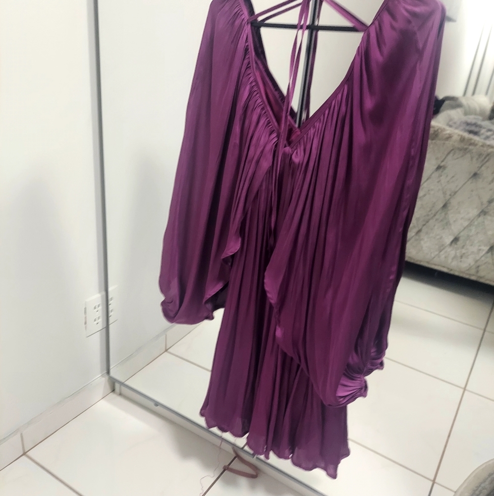 Beautiful night out purple dress.